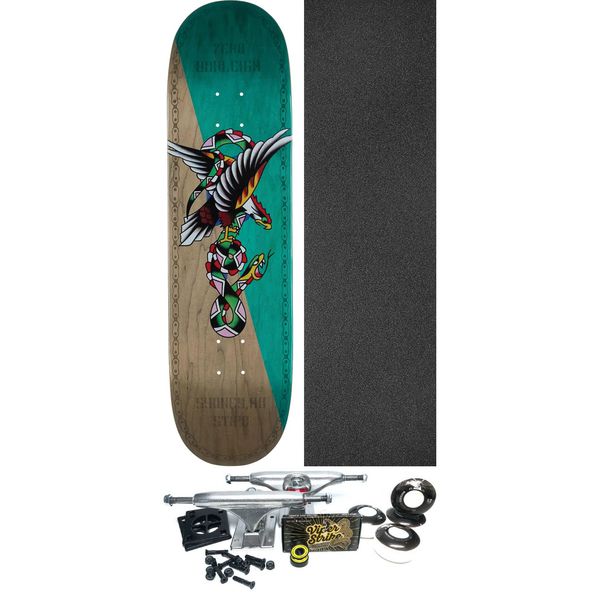Zero Skateboards Brandon Burleigh Stipo Skateboard Deck - 8.5" x 32.3" - Complete Skateboard Bundle